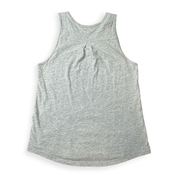 THE NORTH FACE Women’s Heather Gray Sleeveless Simple Logo Tank Top Size Small - Picture 3 of 6